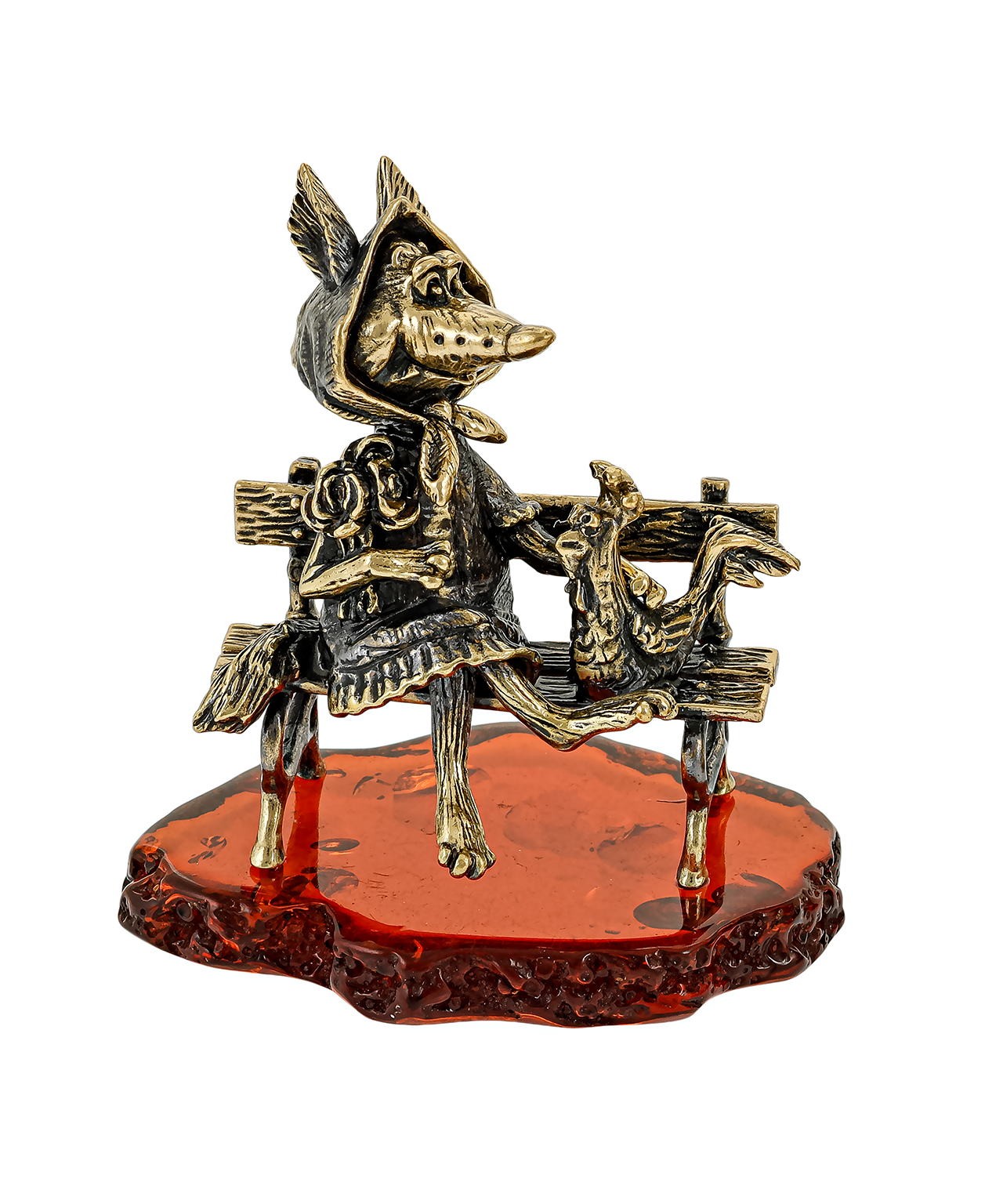 картинка Лиса с курочкой 3660 от магазина El Corazon