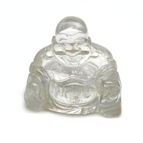 картинка Смеющийся Будда - Символ богатства, здоровья, счастья и веселья из горного хрусталя Sr-Budda-05 от магазина El Corazon