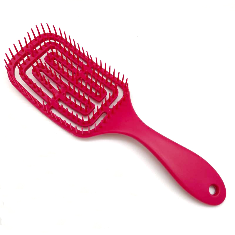 картинка Kaizer  Щетка  для мокрых и вьющихся волос N-401 красная Brush 252 от магазина El Corazon