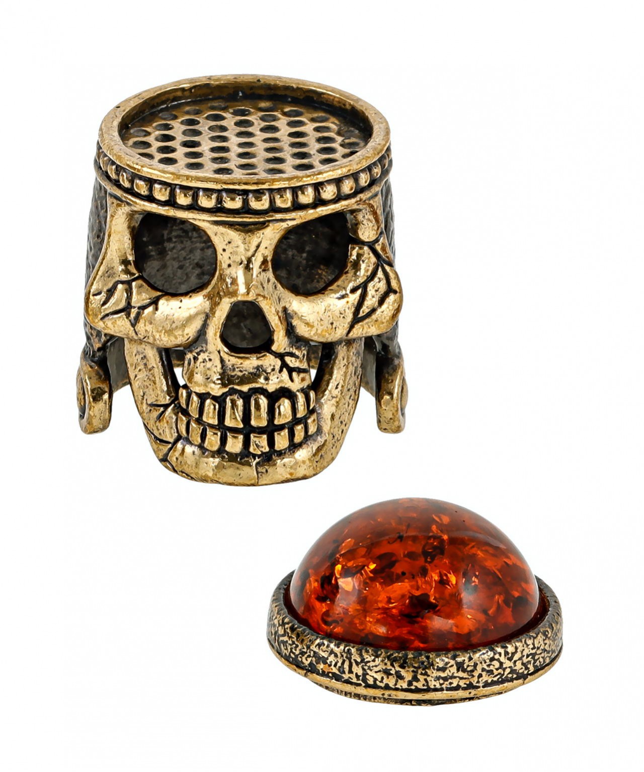 картинка Наперсток череп с магнитом 2883 от магазина El Corazon