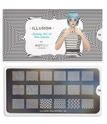 картинка MoYou London Illusion №06 Пластина для стемпинга от магазина El Corazon