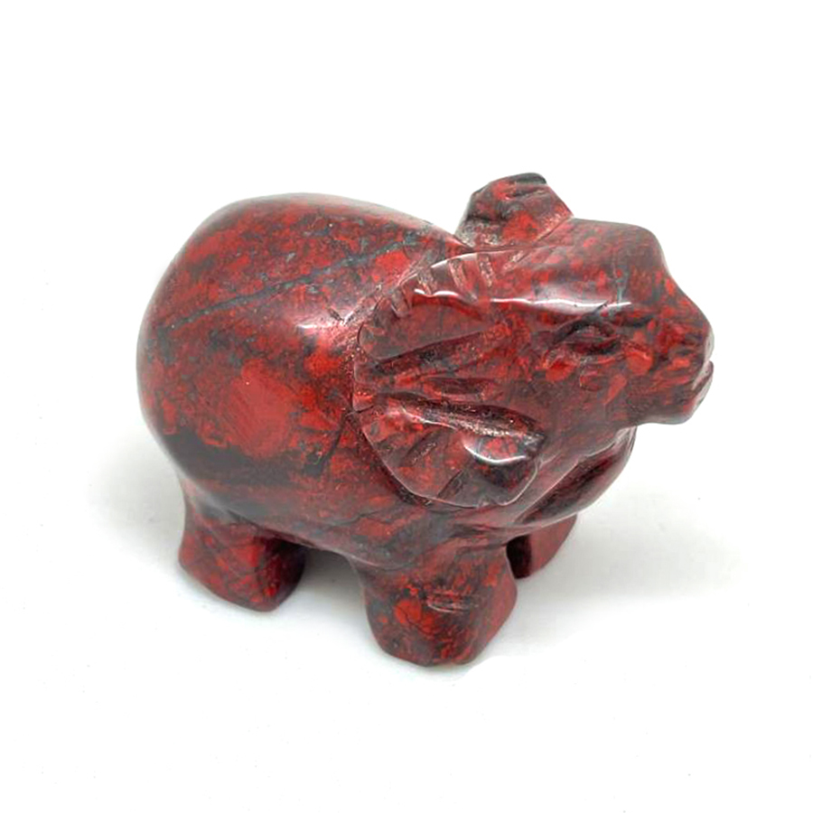картинка Баран Сувенир Elit из натурального камня яшма красная Sr-Ram-06 от магазина El Corazon