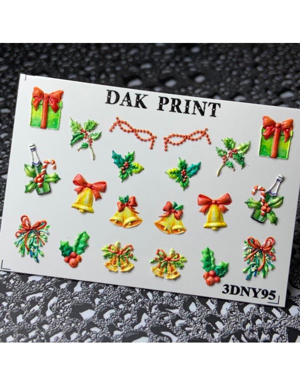 картинка Dak Print Слайдер дизайн 3D NY095 от магазина El Corazon