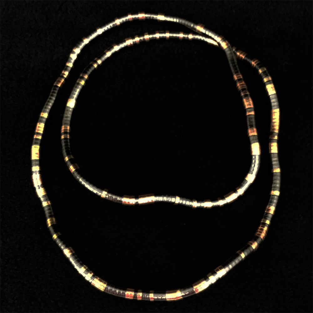 картинка Ожерелье Змейка из темного и светлого ювелирного металла от магазина El Corazon