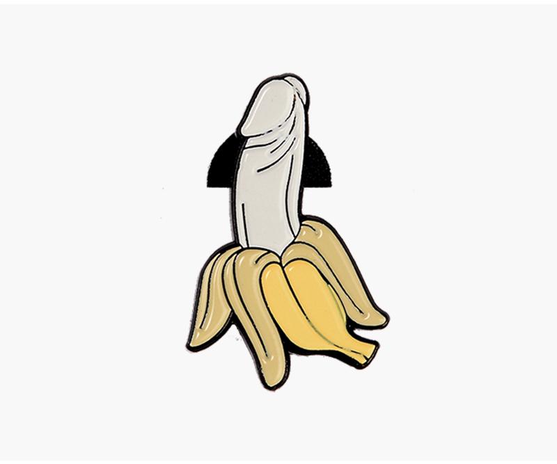 картинка Значок-пин Банан от магазина El Corazon