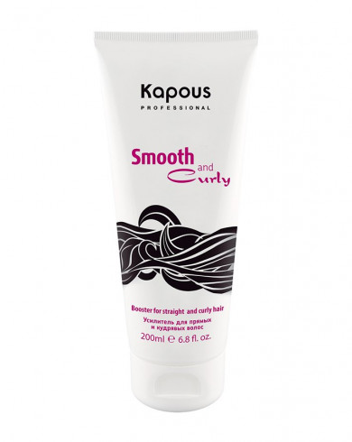 картинка Kapous Professional 200 мл, Усилитель для прямых и кудрявых волос двойного действия «Amplifier» серии "Smooth and Curly" от магазина El Corazon