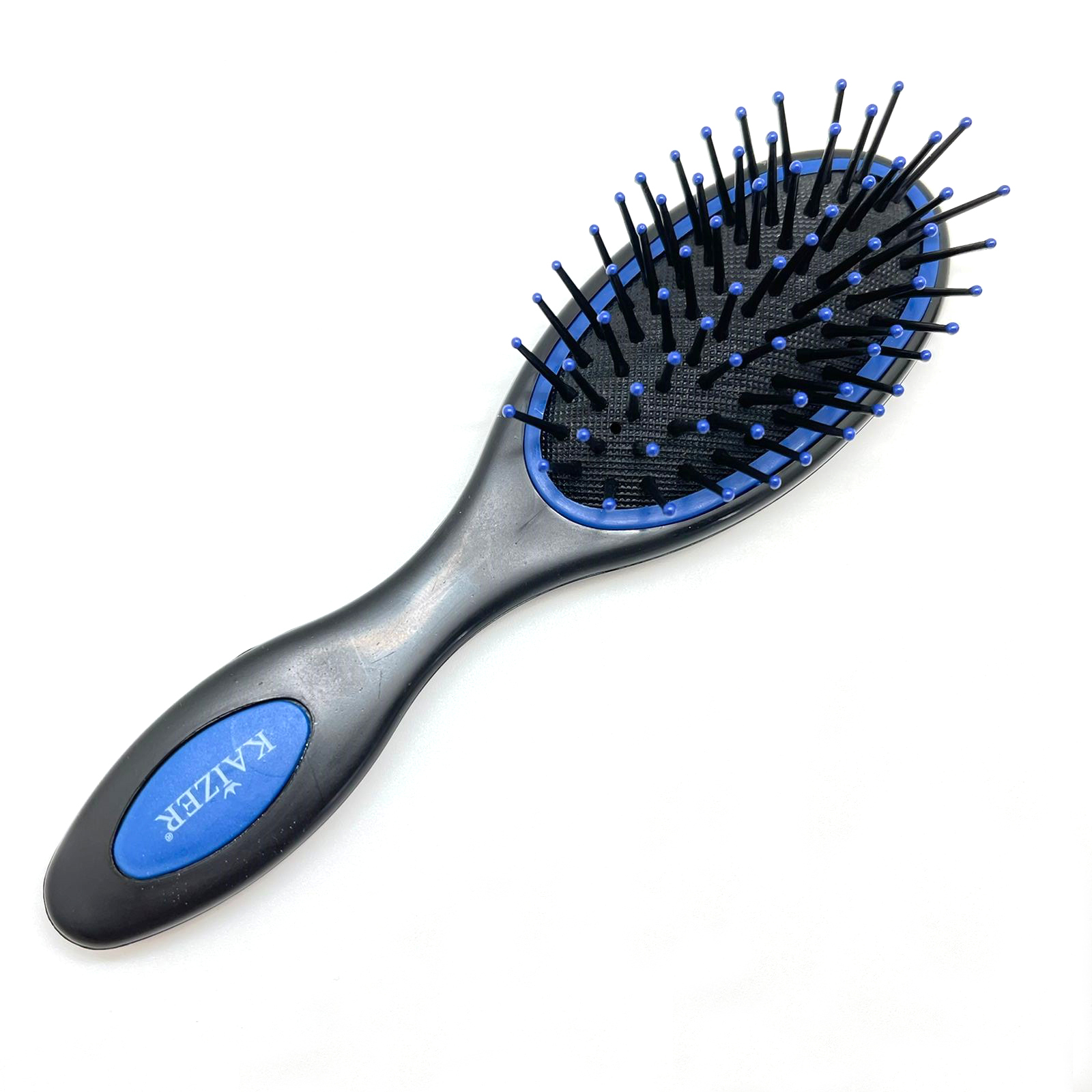 картинка Kaizer Массажная Щетка для волос 9716 синяя Brush156 от магазина El Corazon