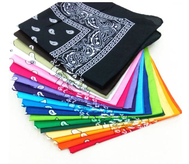 картинка Без номера на выбор  в магазине Легкий, женский шелковый шарф-платок 90X90 cm от магазина El Corazon