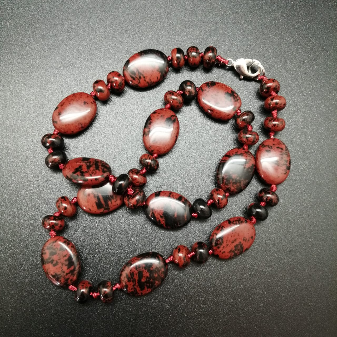 картинка Ожерелье 44 см из Яшмы 02 от магазина El Corazon