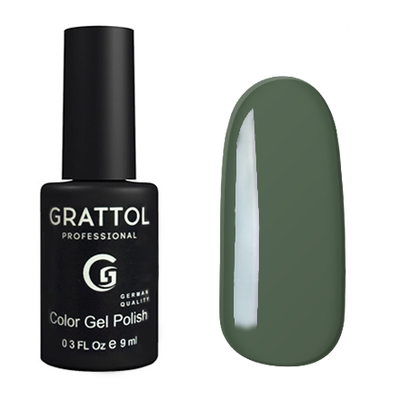 картинка Grattol Гель-лак Green Gray GTC059, 9 мл от магазина El Corazon
