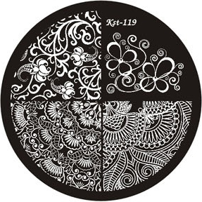 картинка Kaleidoscope Диск для стемпинга №kst-119 от магазина El Corazon