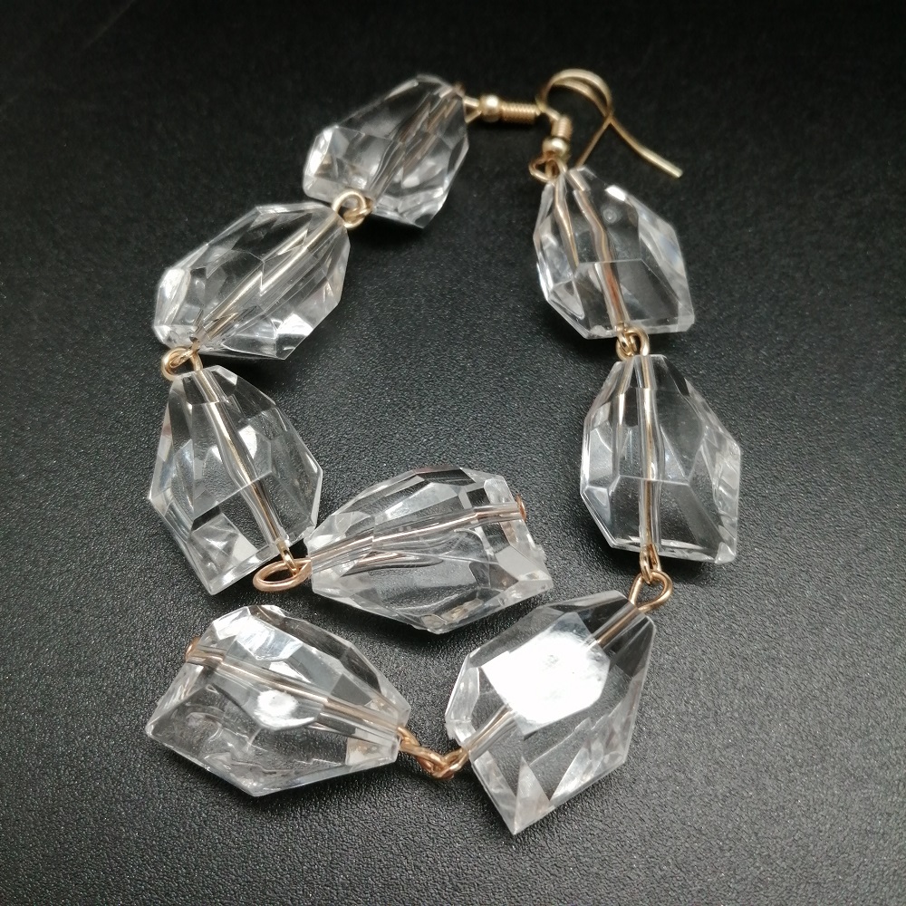 картинка Серьги с прозрачными кристалами от магазина El Corazon