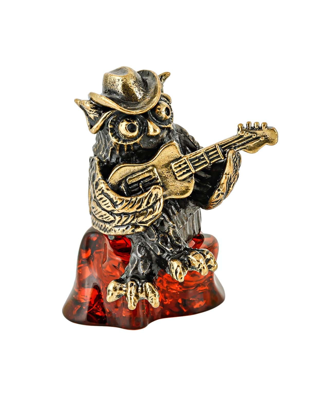 картинка Птица Филин с гитарой 508 от магазина El Corazon